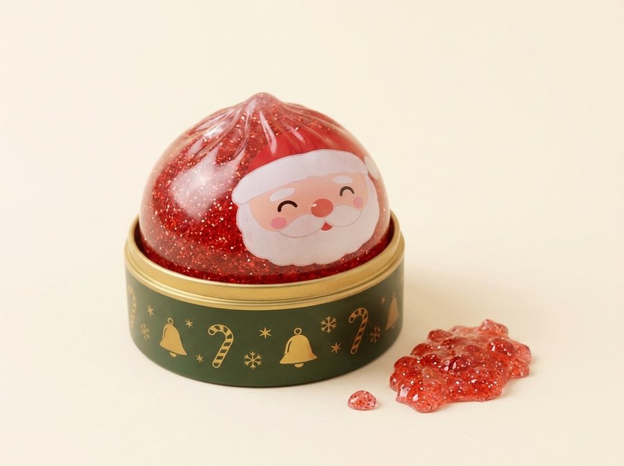 Glitter-jelly filling