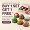 Squishlo™ Christmas Squishy Dumplings - Set of 6